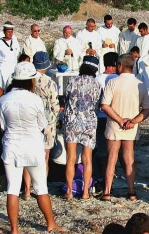 Una messa per i caduti del mare 