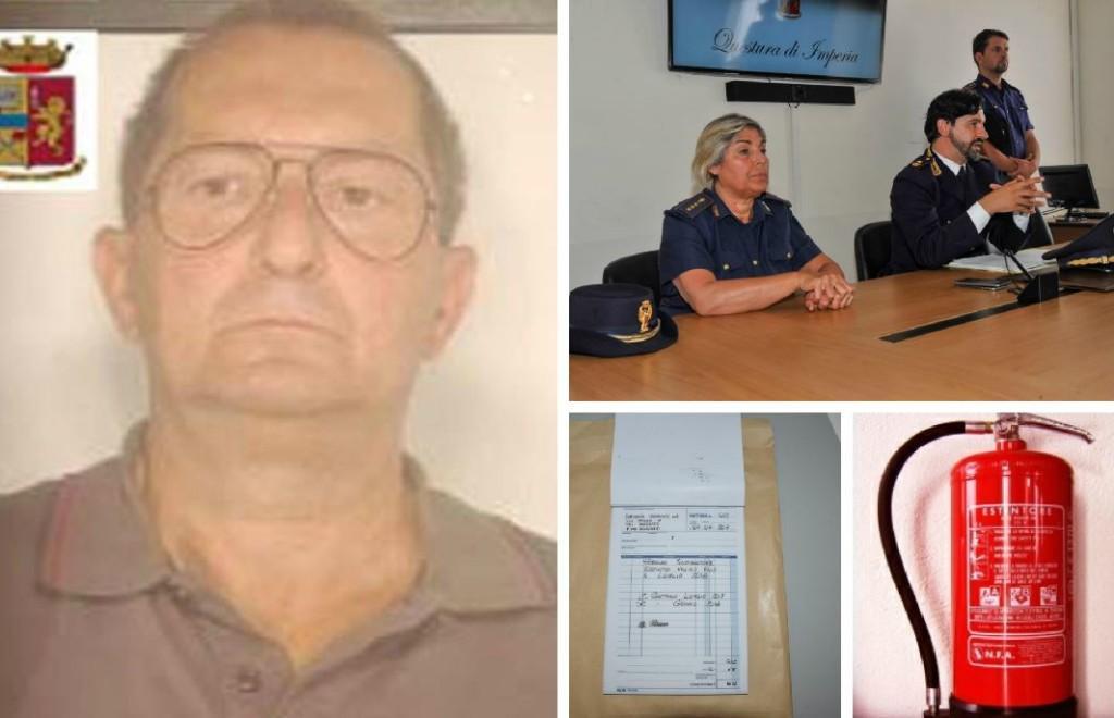 Claudio Conti, il blocchetto delle fatture fasulle e la conferenza stampa della polizia