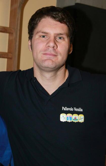Il tecnico della Pallavolo Versilia Emanuele Roni 