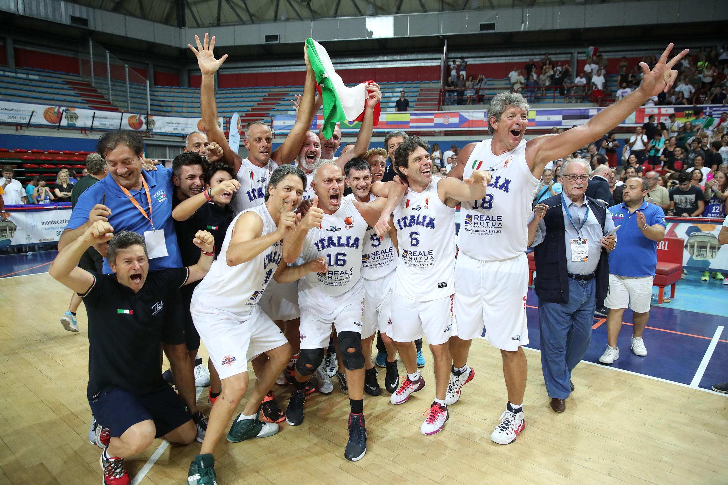 L'Italia M50 campione del Mondo (Foto Nucci)