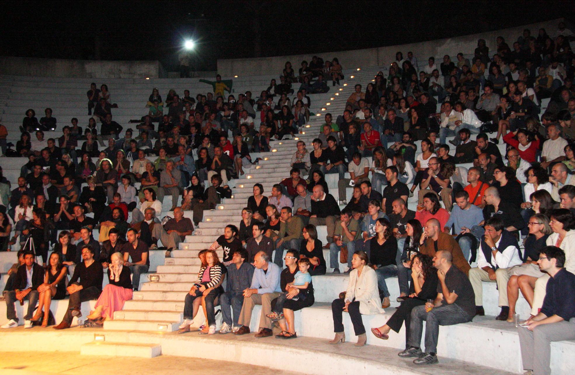 L'anfiteatro del Centro Pecci