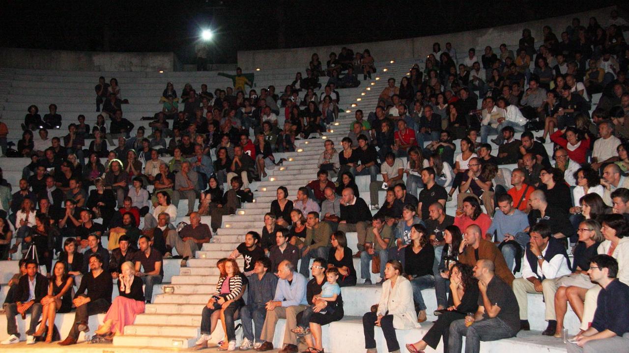 L'anfiteatro del Centro Pecci
