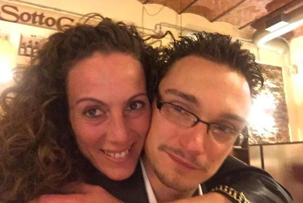 Dal fango nasce l’amore Gabriella e Rudy sposi