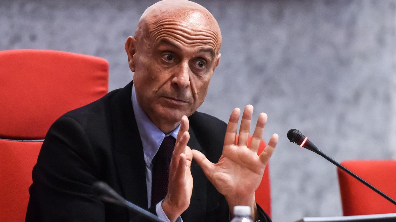 Il ministro dell'Interno Marco Minniti