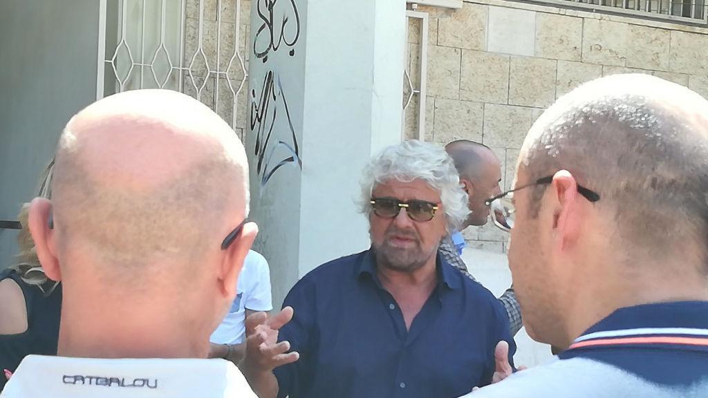 Beppe Grillo a Porto Torres