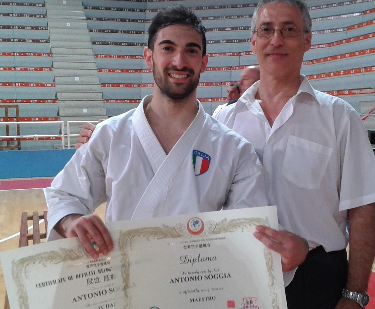 Il tandem karateka Soggia si prepara alle nuove sfide