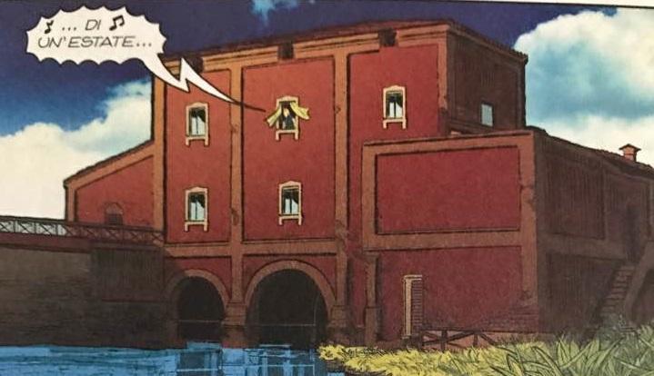 La Casa Ximenes di Castiglione della Pescaia ritratta in "Martin Mystère"