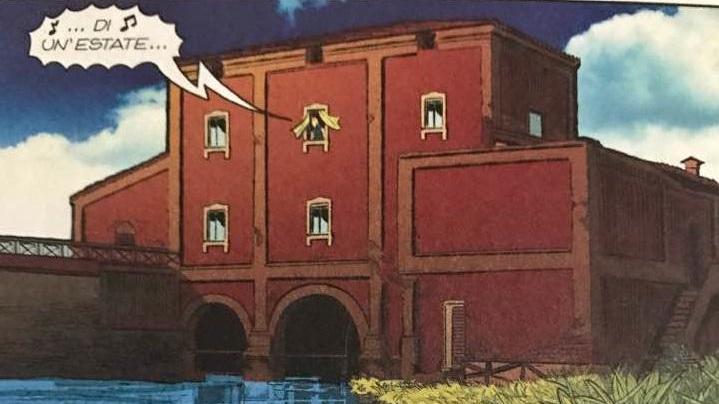 La Casa Ximenes di Castiglione della Pescaia ritratta in "Martin Mystère"