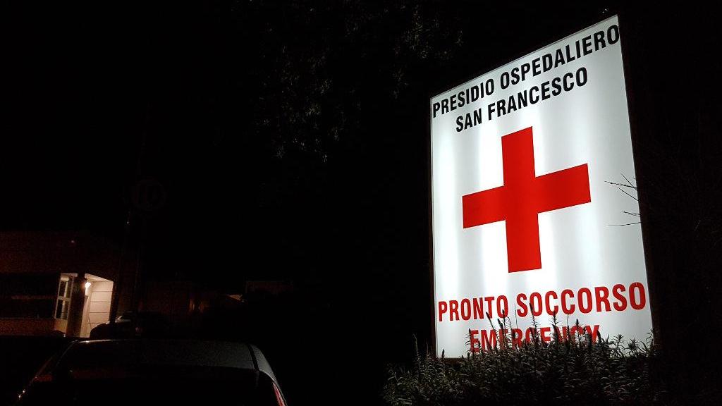 Il pronto soccorso dell'ospedale San Francesco a Nuoro