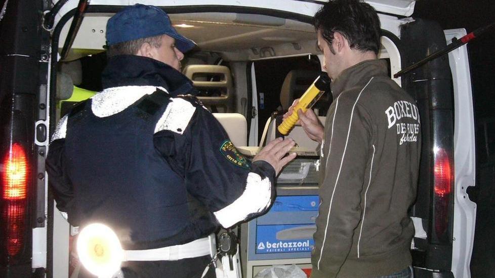 Alcol, i vigili ritirano otto patenti