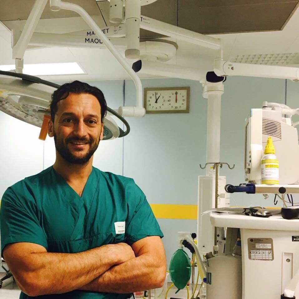 Il dottor Antonio Sarno, direttore di otorinolaringoiatria