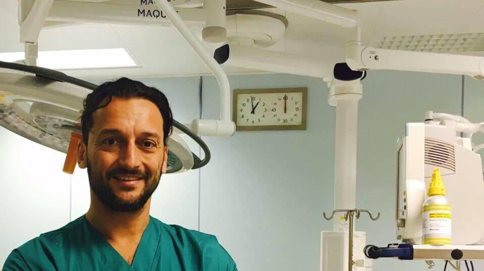 Il dottor Antonio Sarno, direttore di otorinolaringoiatria
