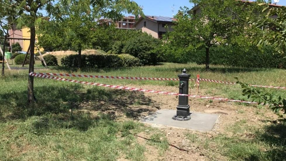 La fontanella chiesta dai residenti