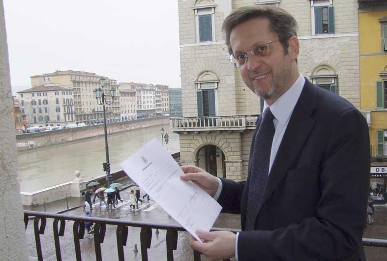 Il sindaco Marco Filippeschi