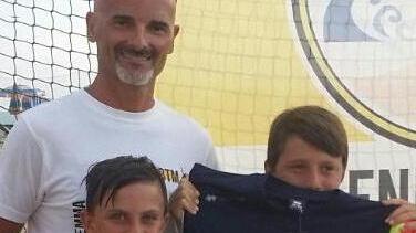 Sessanta bambini con le racchette al Bertini
