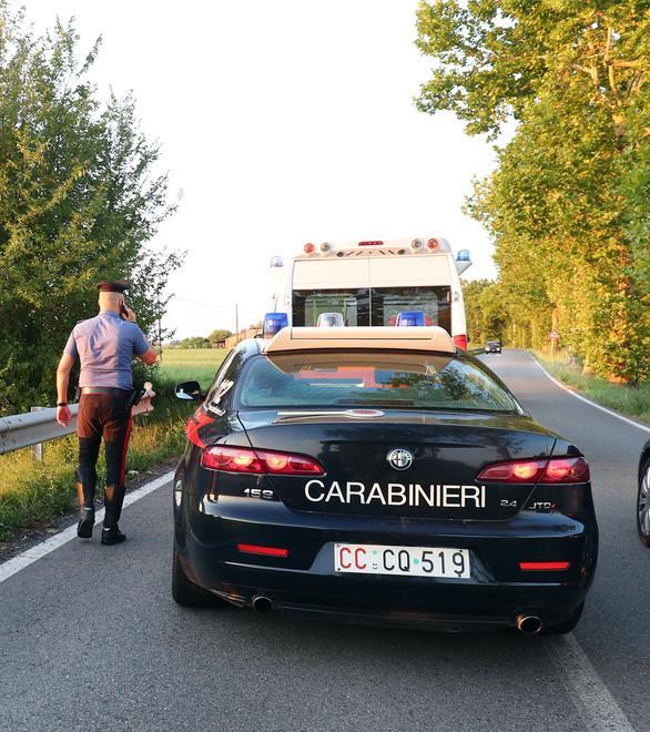 Maiero, scontro frontale tra due biciclette 