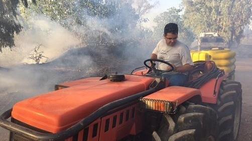 Cinque incendi ancora attivi in Sardegna