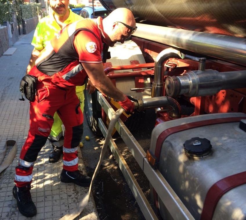 Bosa, tamponata la falla nella condotta colabrodo 