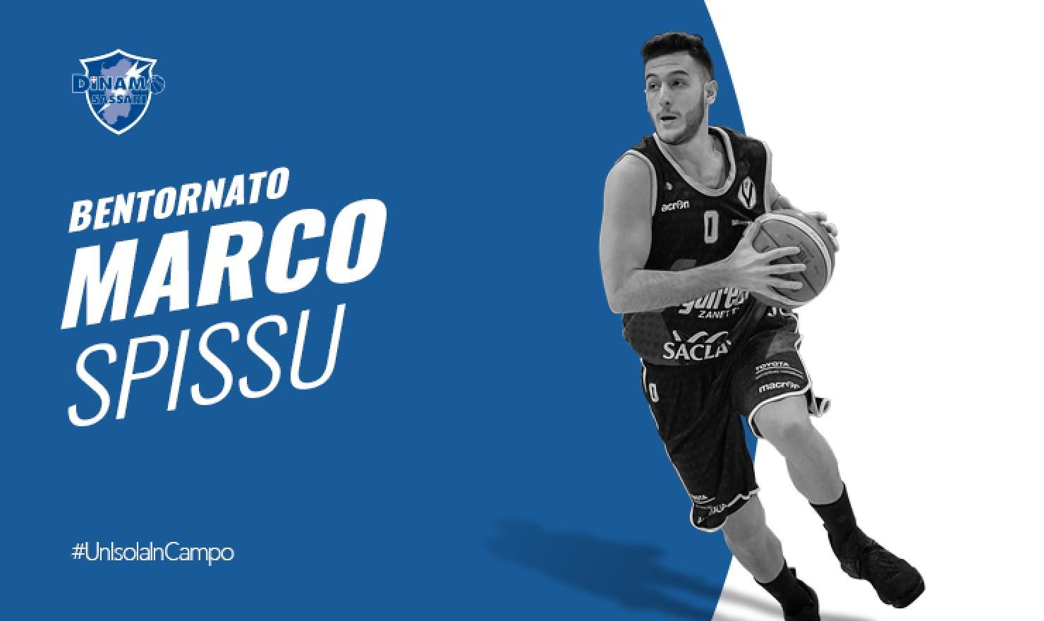 Basket, Marco Spissu ritorna a casa: giocherà con la Dinamo