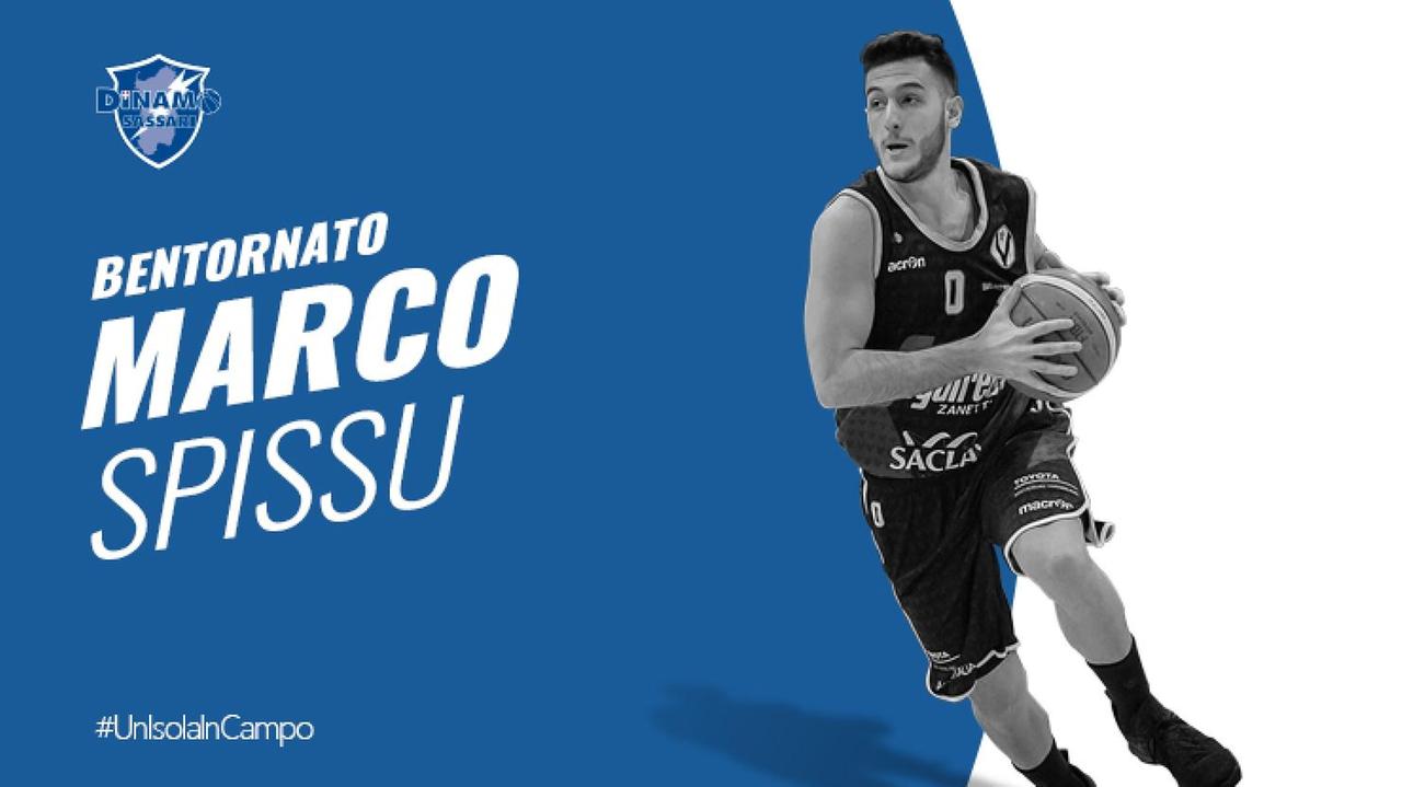 Basket, Marco Spissu ritorna a casa: giocherà con la Dinamo