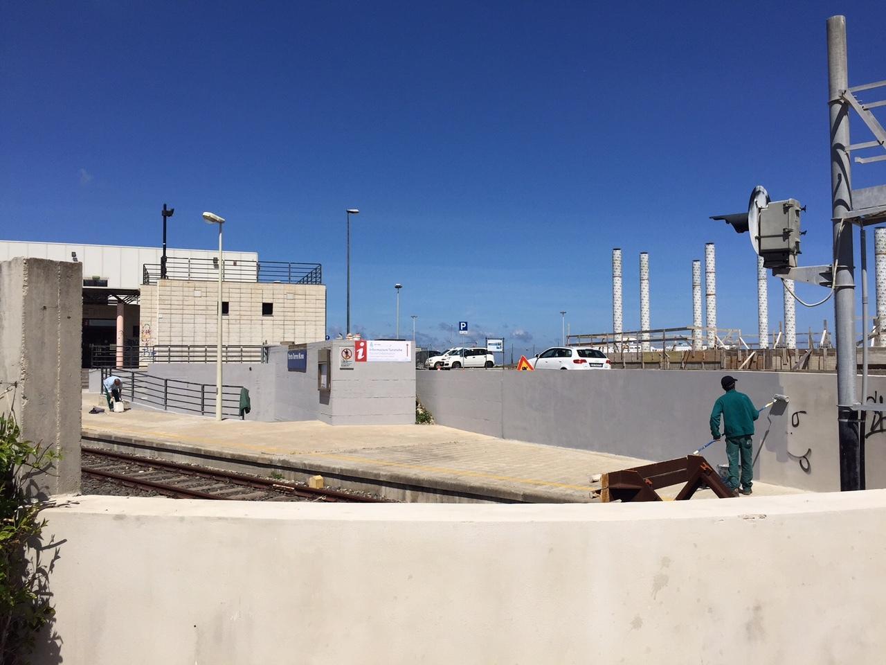 La stazione marittima di Porto Torres