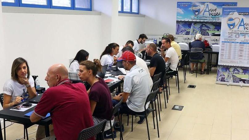 Gli abbonati Spal salgono a quota 1244 fra qualche intoppo