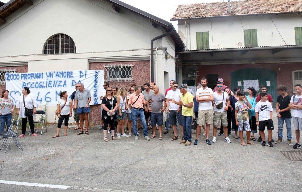 Profughi, a Bagno il presidio di protesta 