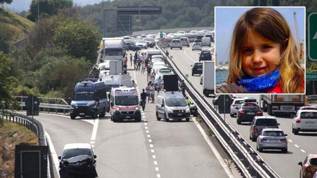 Il punto dell'incidente e la piccola morta
