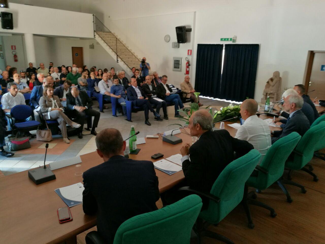 La presentazione del progetto aerospaziale