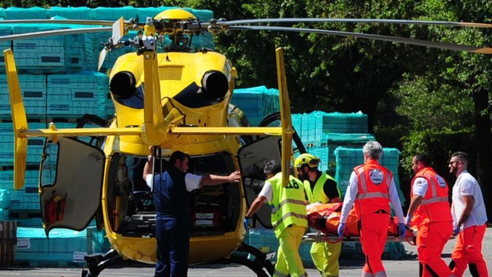 Fiorano, operaio si ustiona con l’argilla bollente