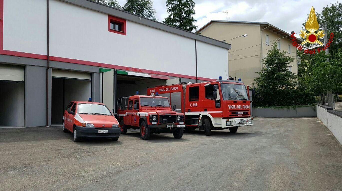 Pompieri, una sede estiva a Villa Minozzo