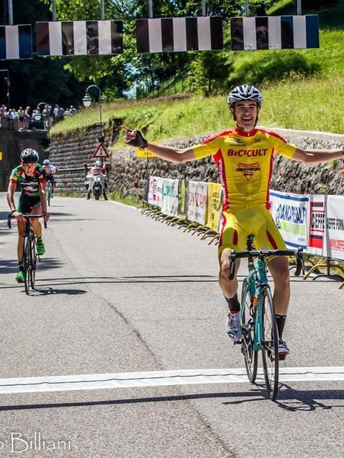 Aleotti fantastico: fa il vuoto e trionfa a Passo San Boldo 