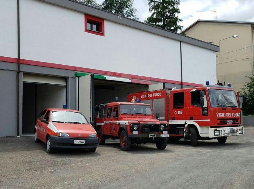 Pompieri, una sede estiva a Villa Minozzo 