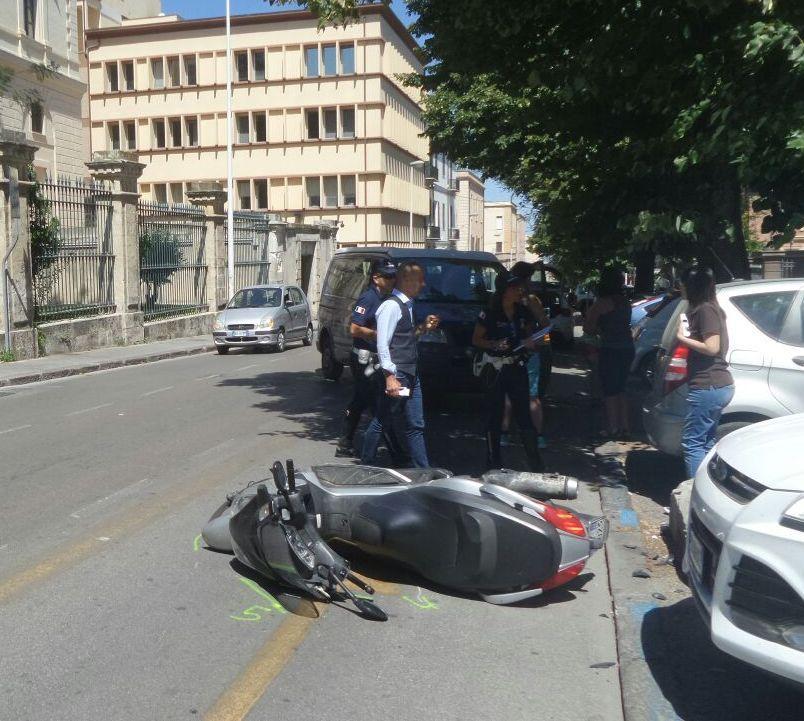 Moto contro un camper grave 52enne di Sassari 