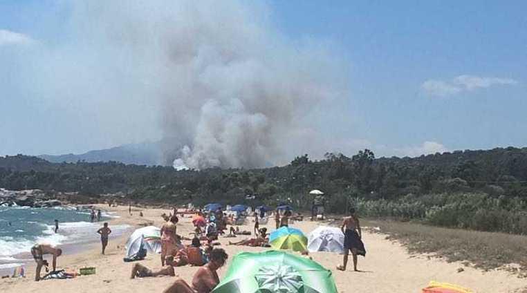 Rogo a Cea, intervengono i vigili del fuoco