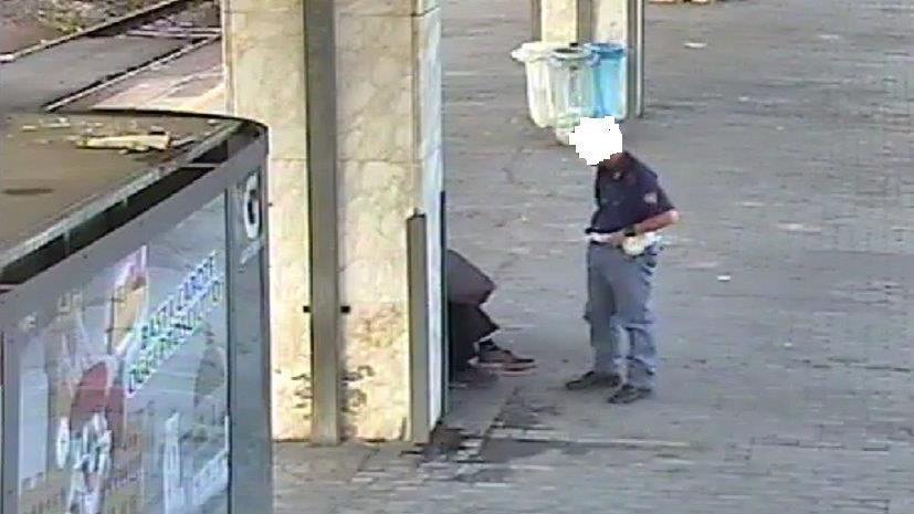 Un controllo della Polfer in stazione