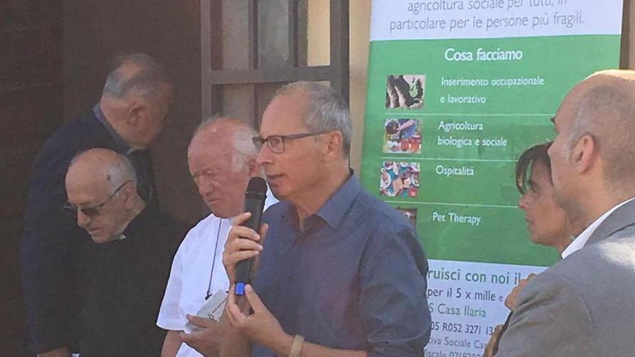 Prima pietra per la casa dell’accoglienza