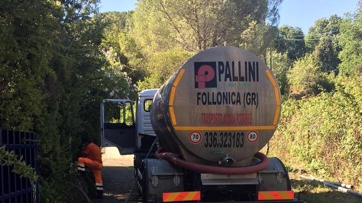 Colline Metallifere a secco Turisti furiosi al Puntone