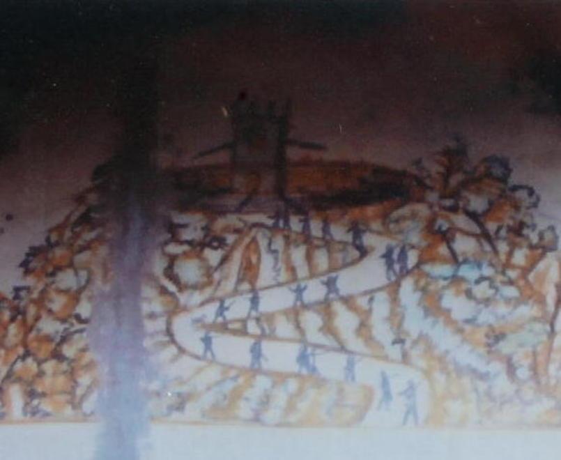 Gli affreschi scomparsi dal castello di Montecatino 