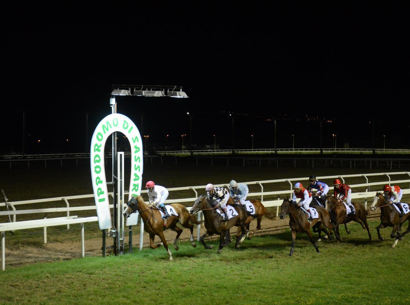 Riflettori accesi all’ippodromo Pinna di Sassari 