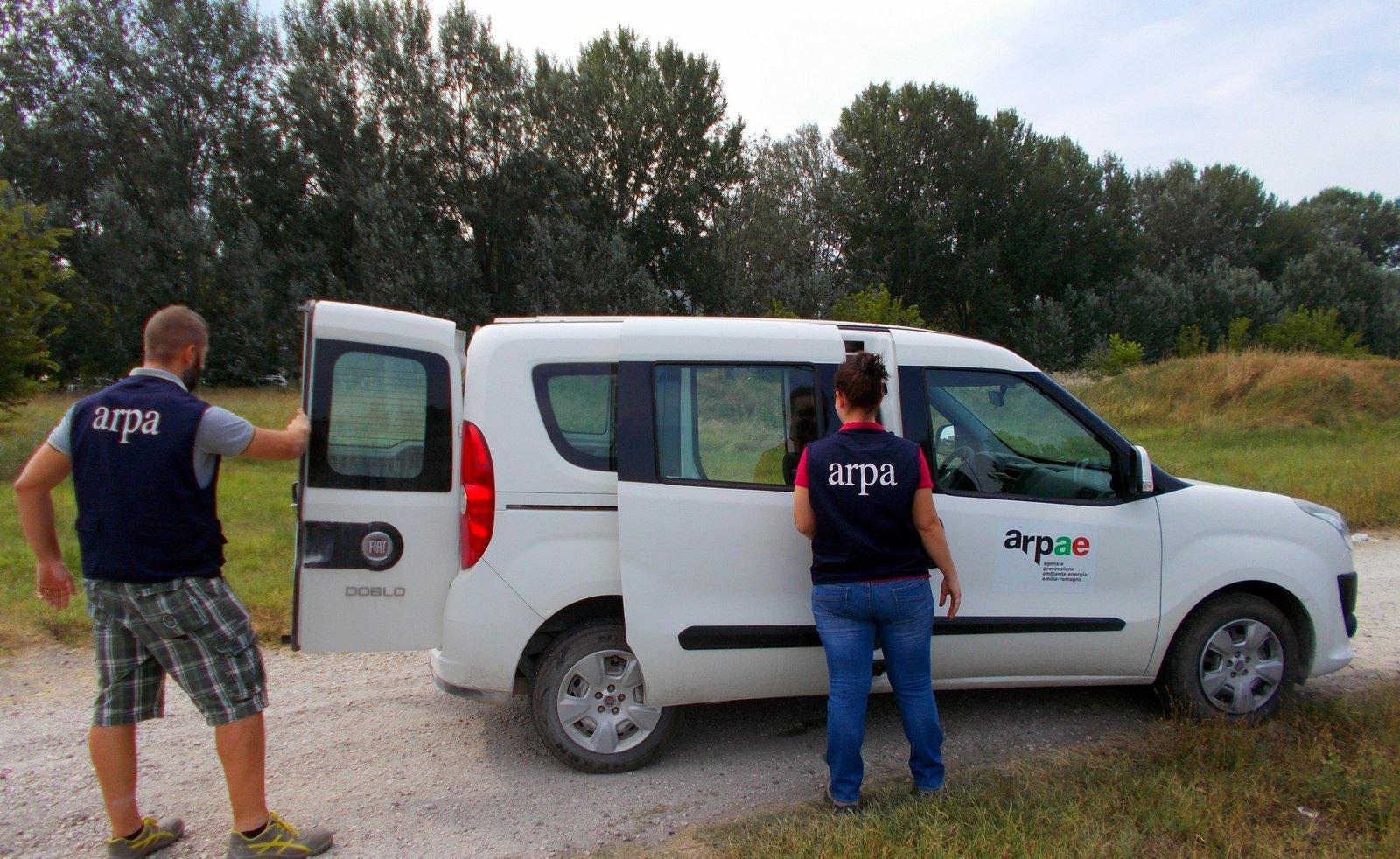 I controlli dei tecnici Arpae