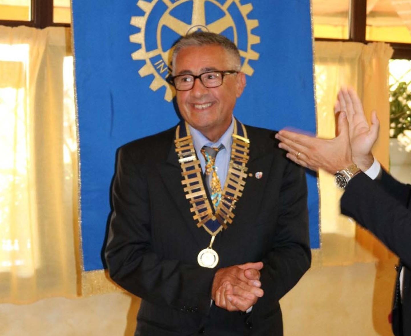 Antonio Manconi alla guida del Rotary