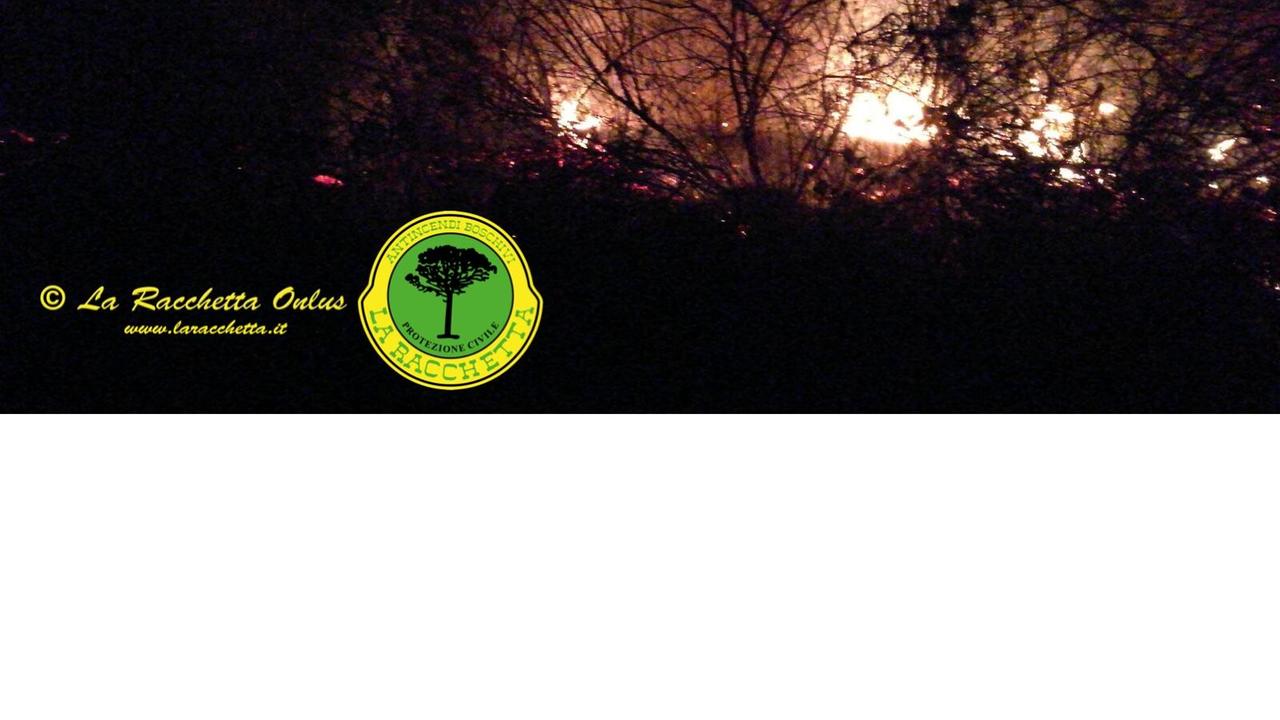 Incendio a Sant'Ilario