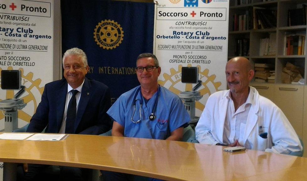 Ecografo per l’ospedale 