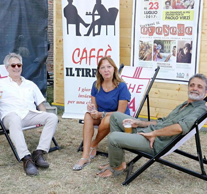 Caffè Tirreno, ciak con Barresi e Brandi 