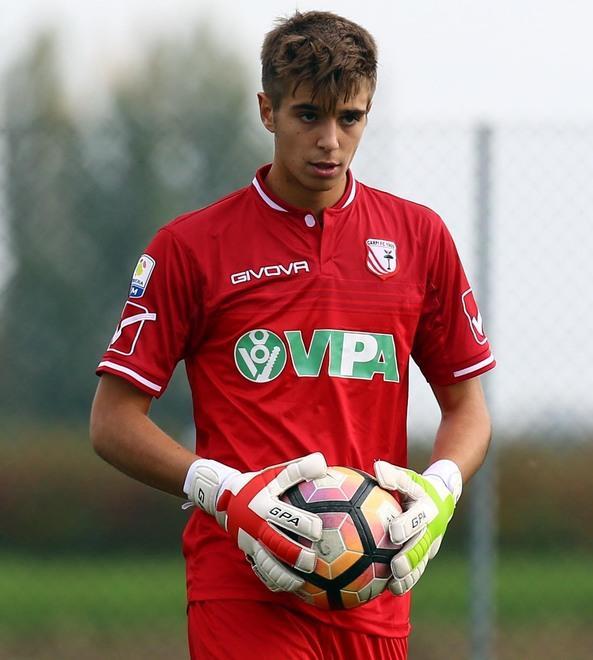 Edoardo Sarri, 18 anni portiere della Correggese 