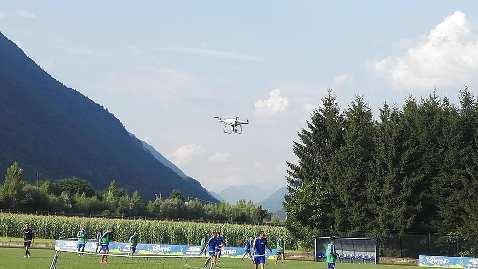 Dal gelo al drone, i trucchi per gli allenamenti