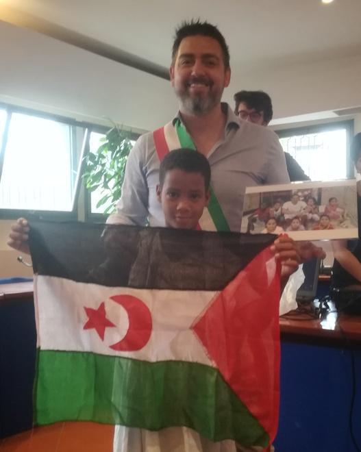 Il saluto ai bimbi sahrawi «Ambasciatori di pace»