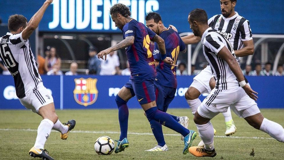 Troppo Neymar per la Juventus Non basta Chiellini, ko con il Barça 