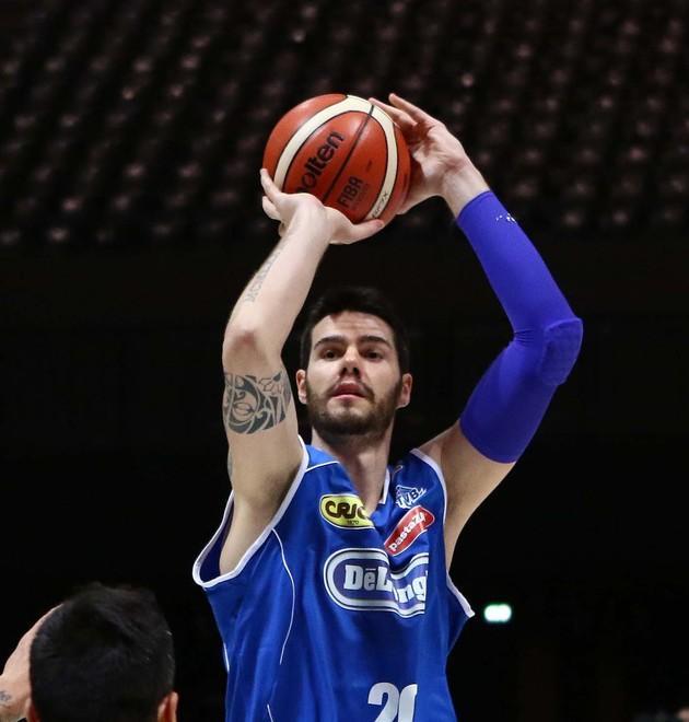 Il lungo reggiano Andrea Ancellotti all’esordio in serie A 